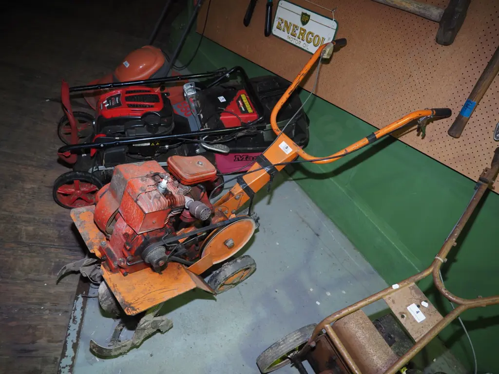 4 tyne rotary hoe - As Is, No Returns Image 1++