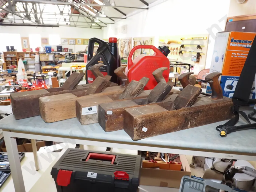 5 wooden hand planes Image 1++
