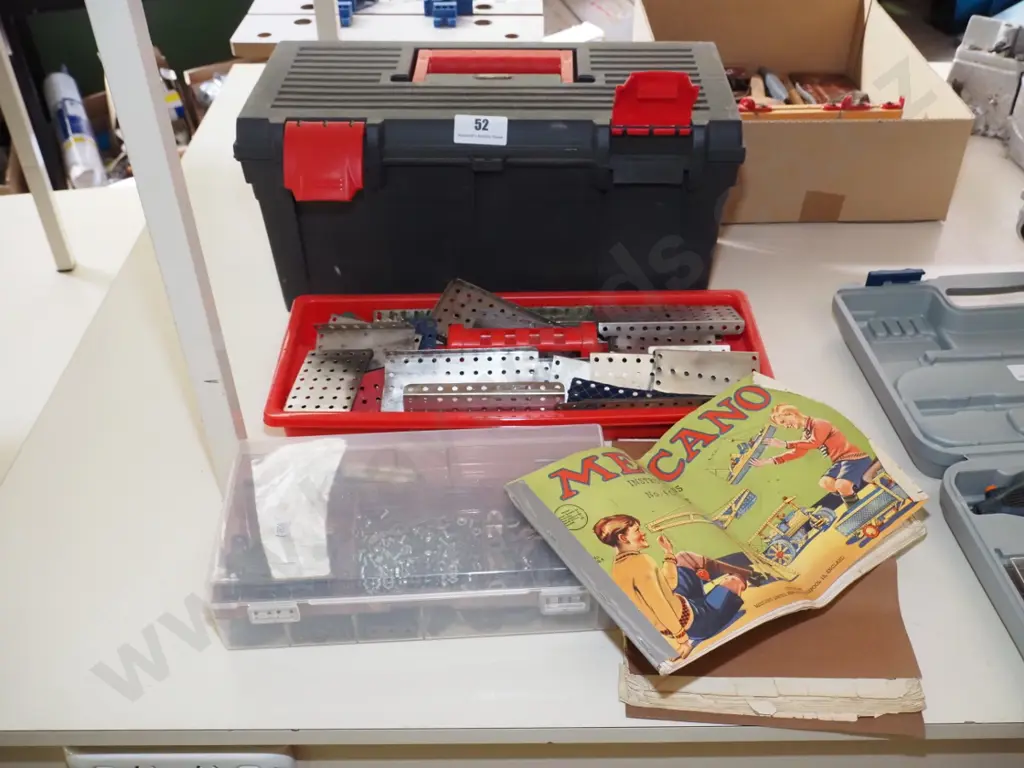 tool box and Meccano Image 1++