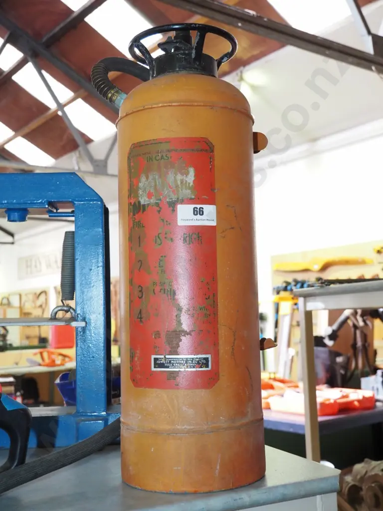 vintage fire extinguisher Image 1++