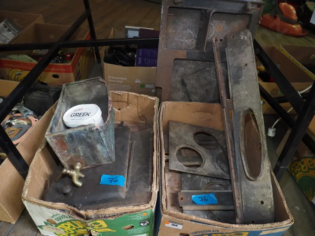 2 boxes of restorer's Champion Dover No 7 coal/wood range bits Image 1++