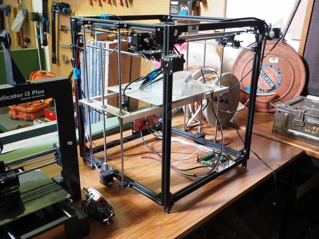 incomplete 3D printer frame Image 1++