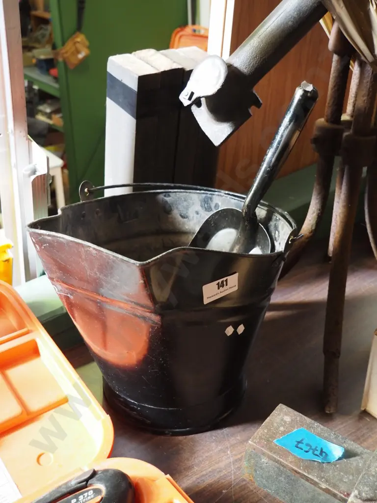coal scuttle and shovel Image 1++