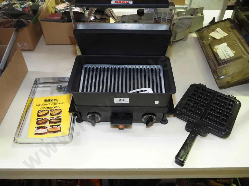 Silex combination cooker, Belgium waffle maker Image 1++