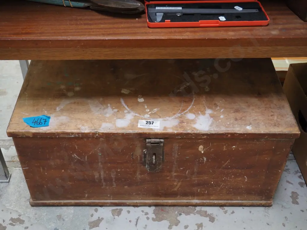 small woodworker's chest H-290 W-650 D-350 Image 1++