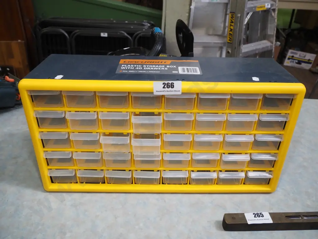 40 drawer plastic storage chest H-260 W-500 Image 1++