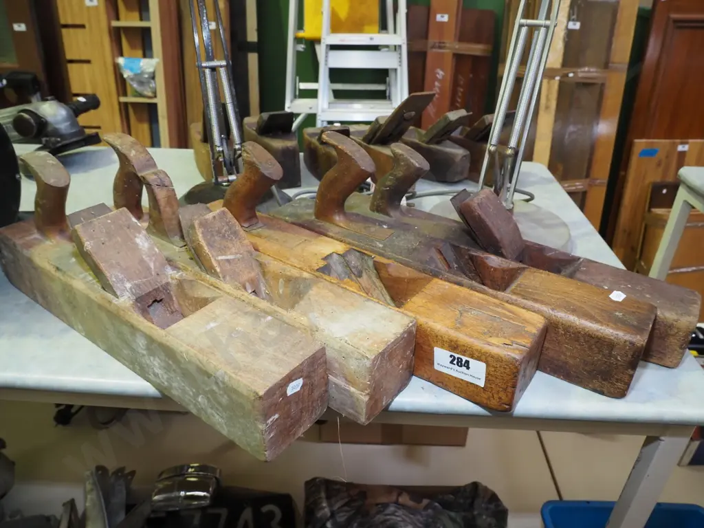 5 vintage wooden hand panes Image 1++
