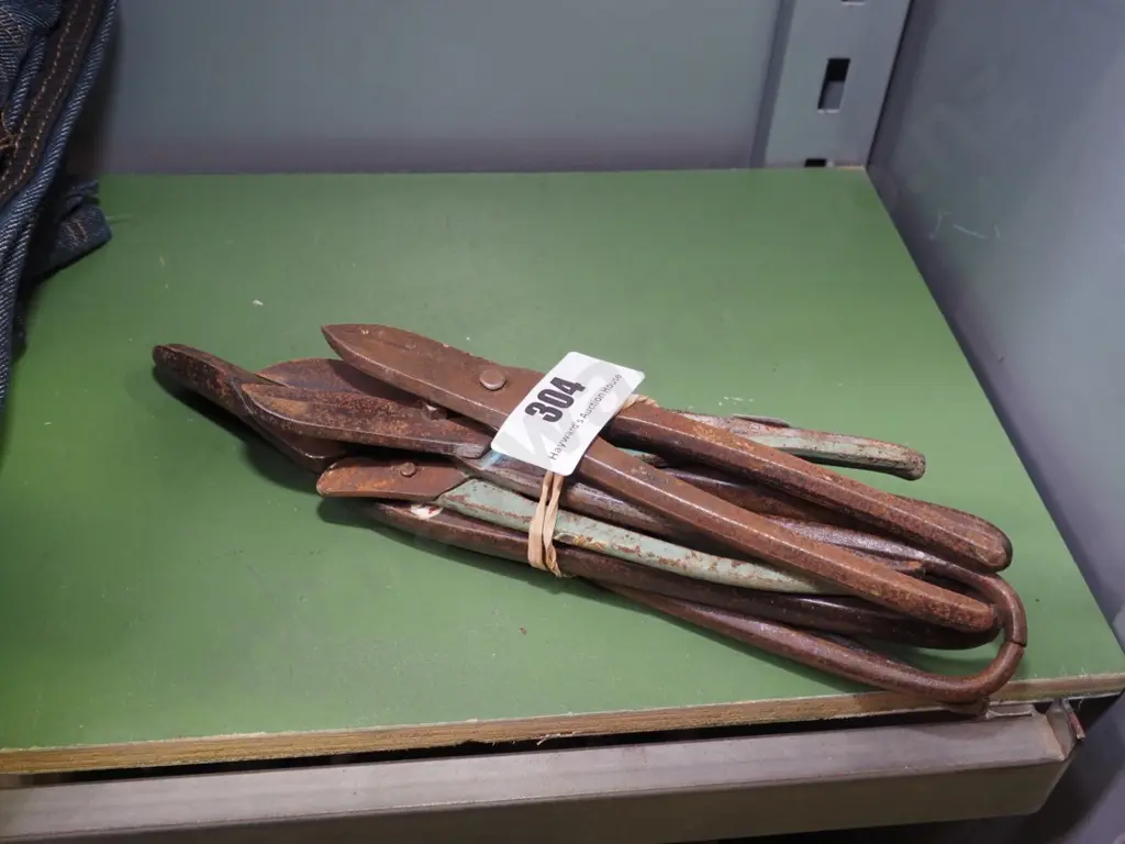 bundle of tin snips Image 1++