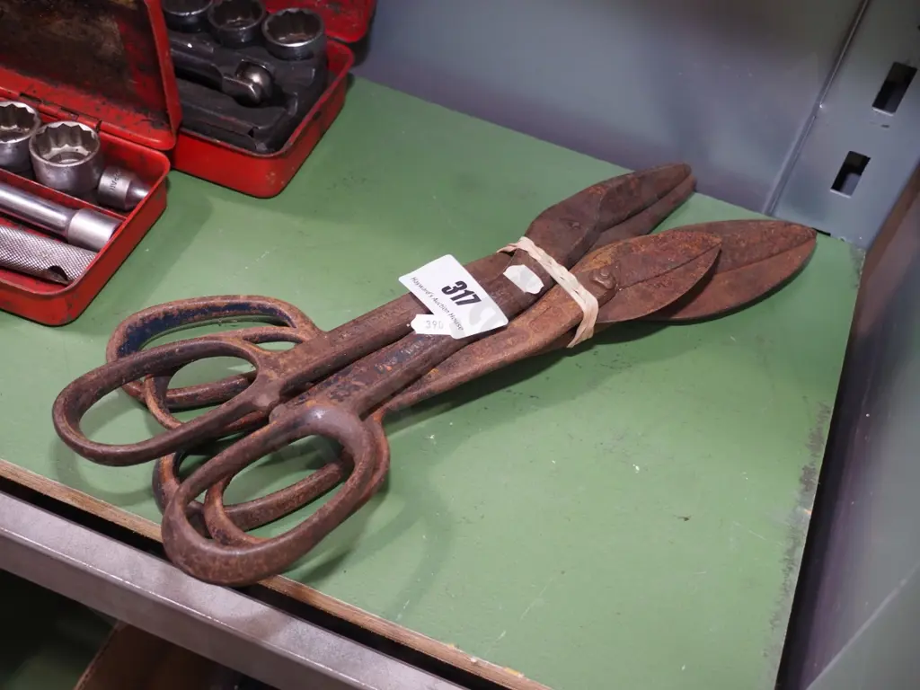bundle of tin snips Image 1++