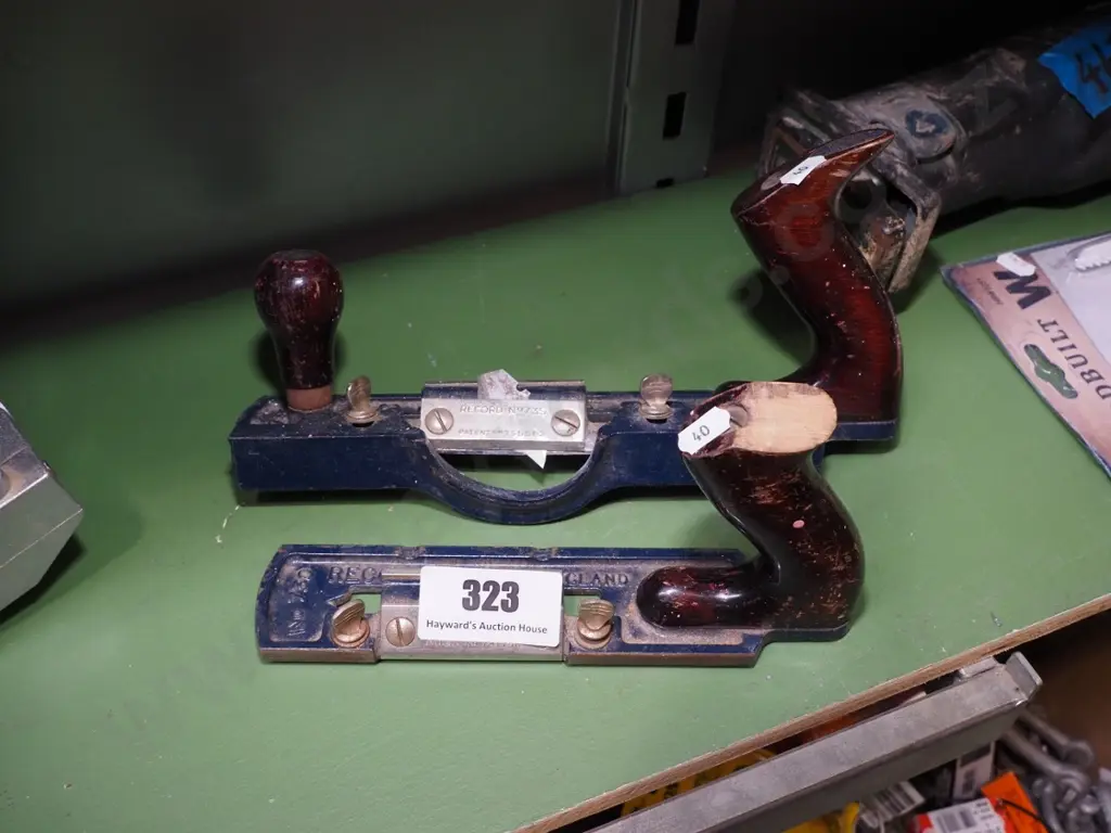 2 Record fibre board planes Image 1++