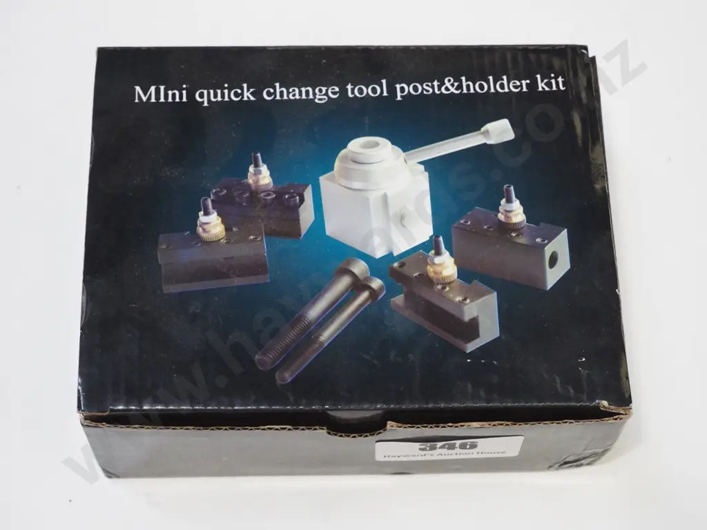 boxed mini quick tool post & holder kit Image 1++