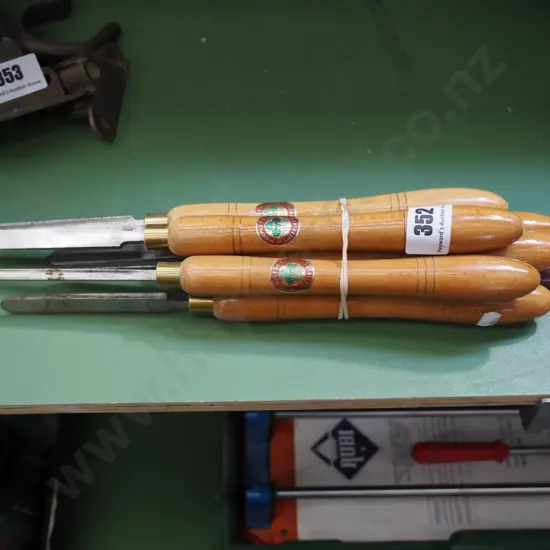 Marples lathe chisels