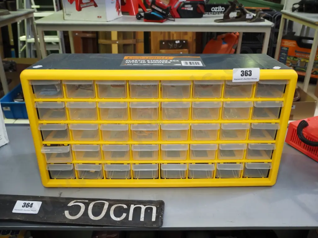 40 drawer plastic storage chest H-260 W-500 Image 1++