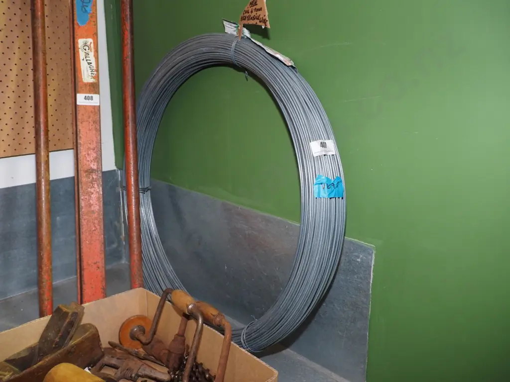 coil of 4mm high tensile wire Image 1++