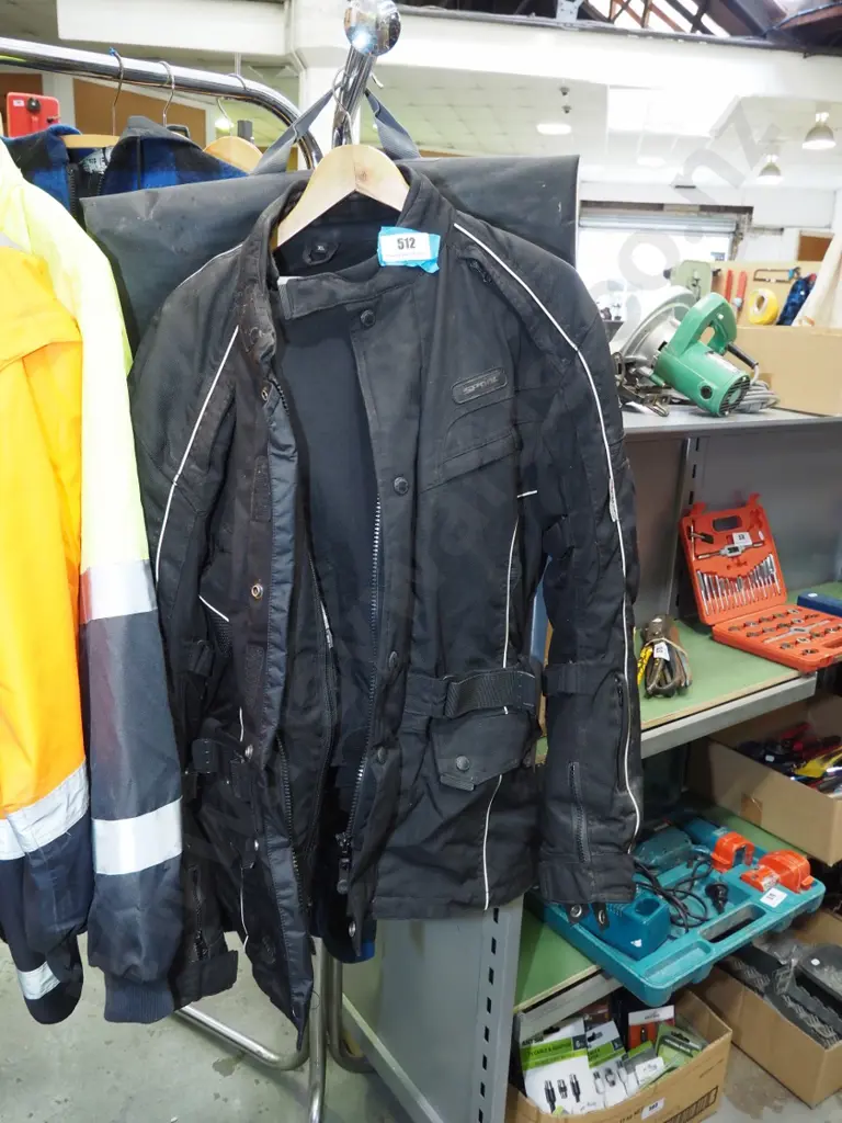 motorcycle clothing; pants, jackets - XL, carry bag Image 1++