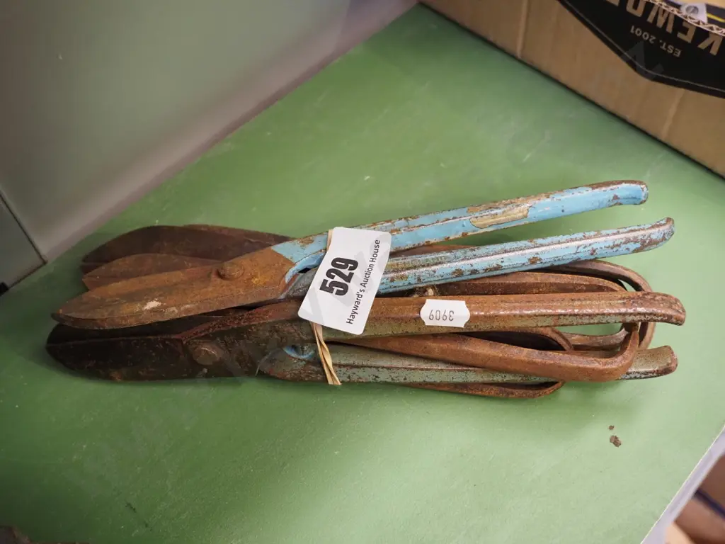 bundle of tin snips Image 1++