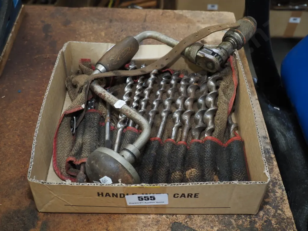 auger brace and bits Image 1++