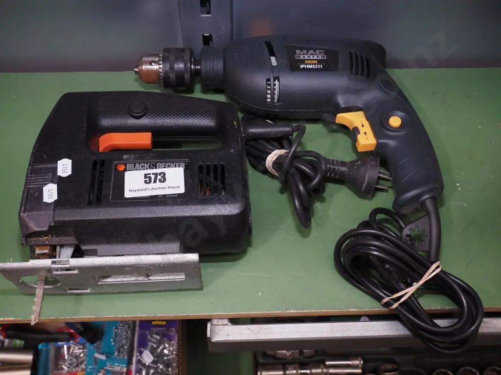 Black & Decker jigsaw and drill Image 1++