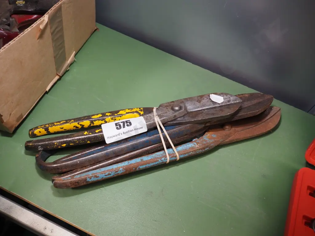 bundle of tin snips Image 1++