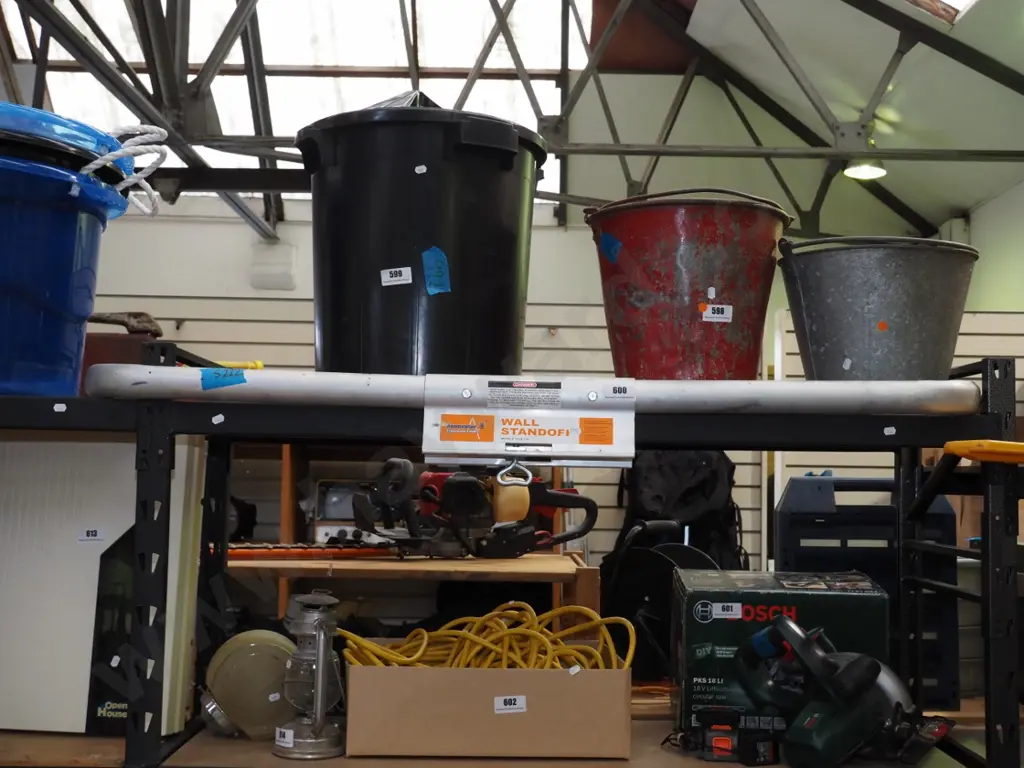 Renovator wall stand off ladder attachment Image 1++