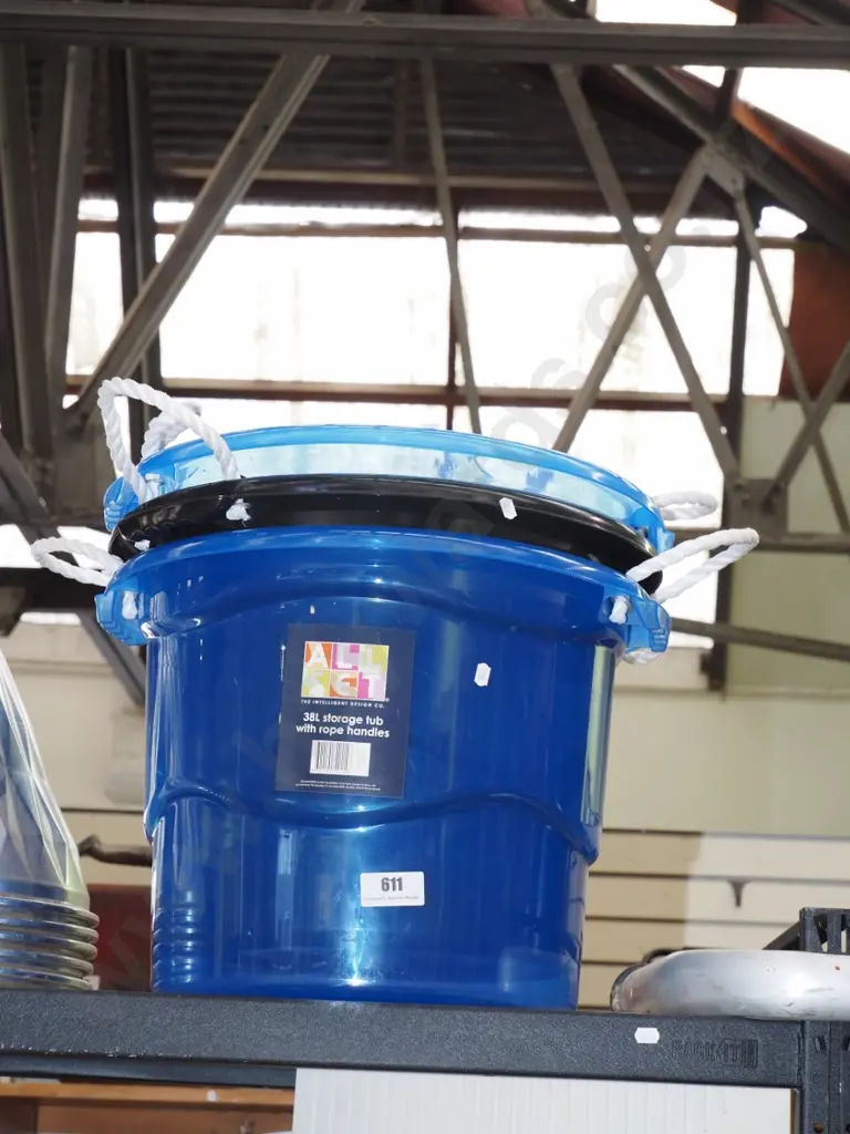 3 heavy duty storage tubs Image 1++