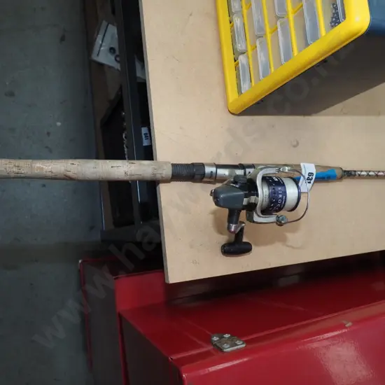 fishing rod and reel