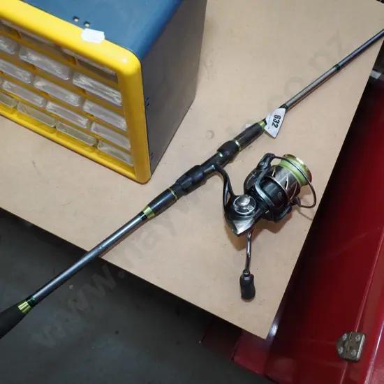 fishing rod and reel