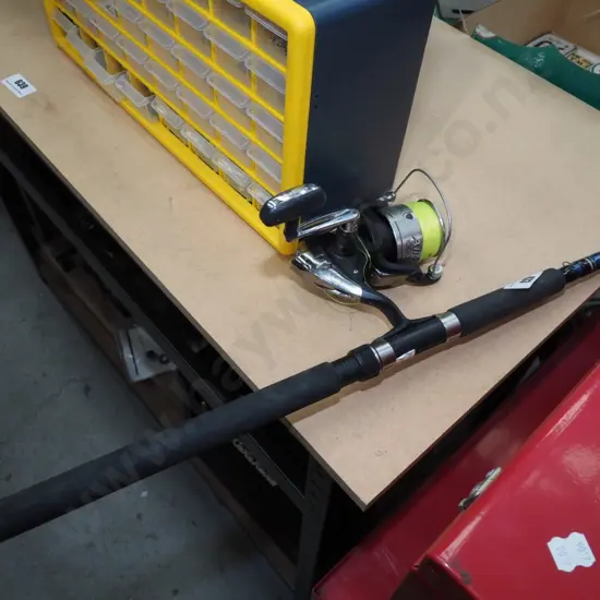 fishing rod and reel