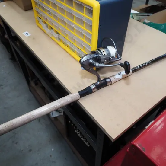 fishing rod and reel