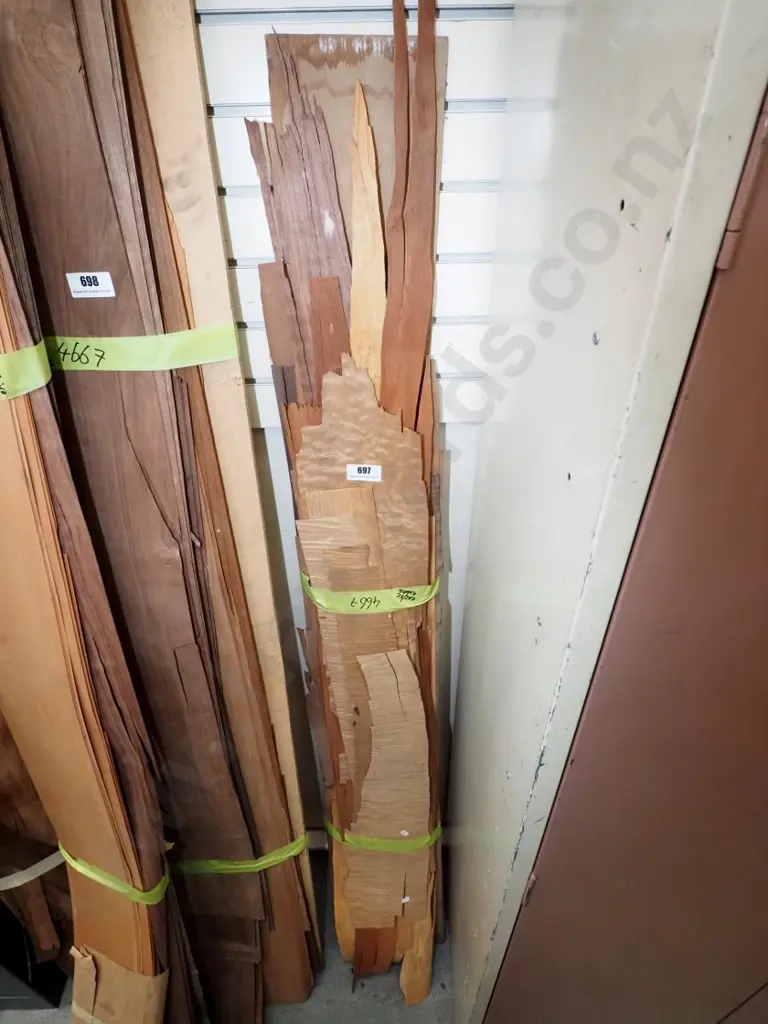 bundle of exotic timber veneer Image 1++