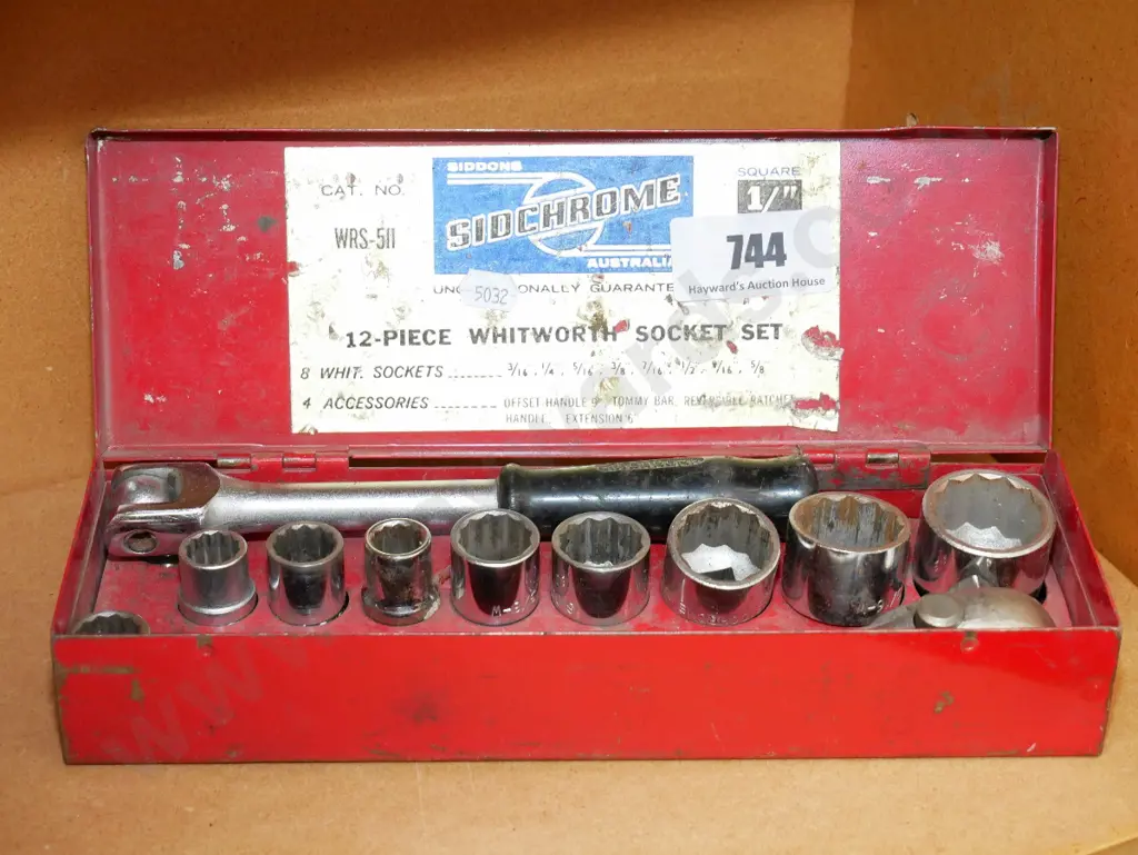small Sidchrome socket set Image 1++