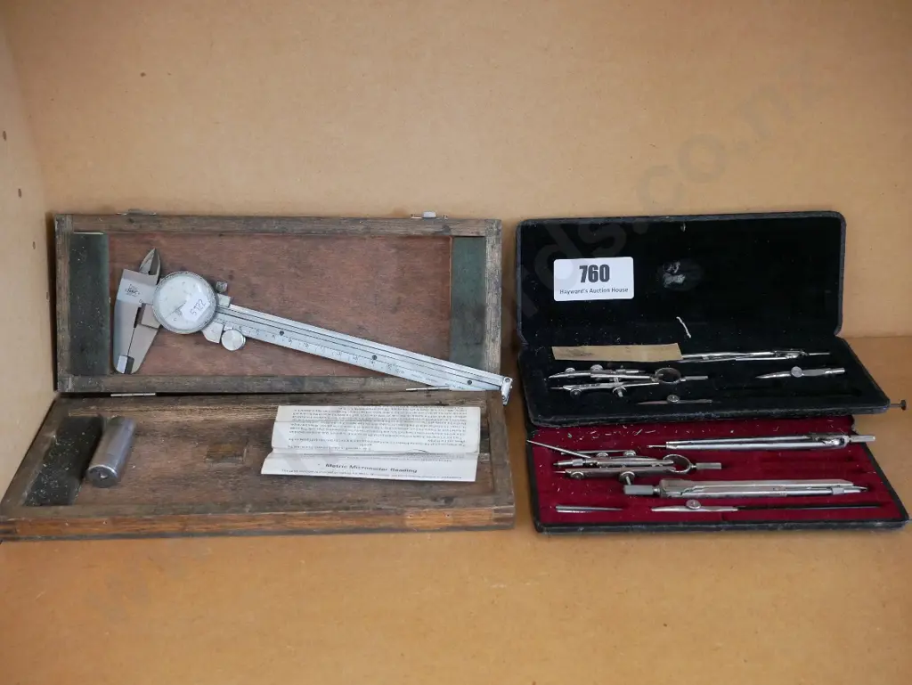 dial micrometer, 2 technical drawing sets Image 1++