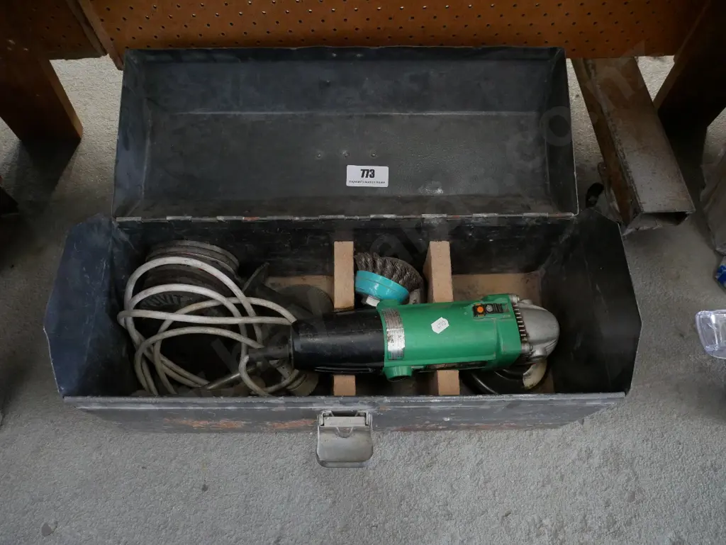 angle grinder, tool box Image 1++