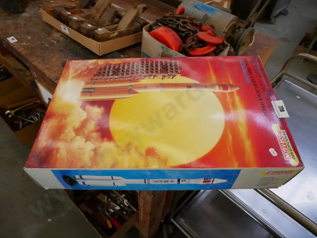 yet to be assembled model rocket Image 1++