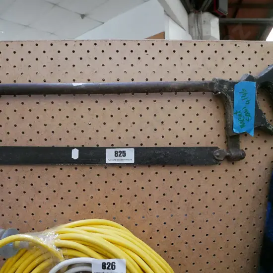 vintage meat saw