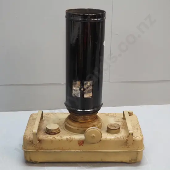 vintage Valor spirit boiler base - missing top fitting - some corrosion to tank H-440 W-360 D-180