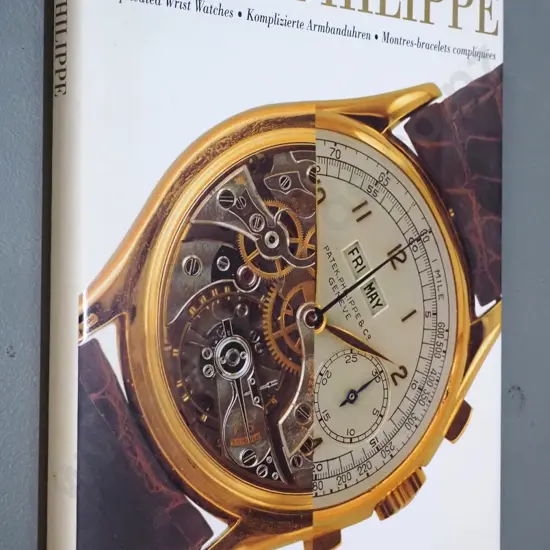 Book: Patek Philippe: Complicated Wrist Watches, pub. Konemann 1997, English, French & German text, small crease to DJ
