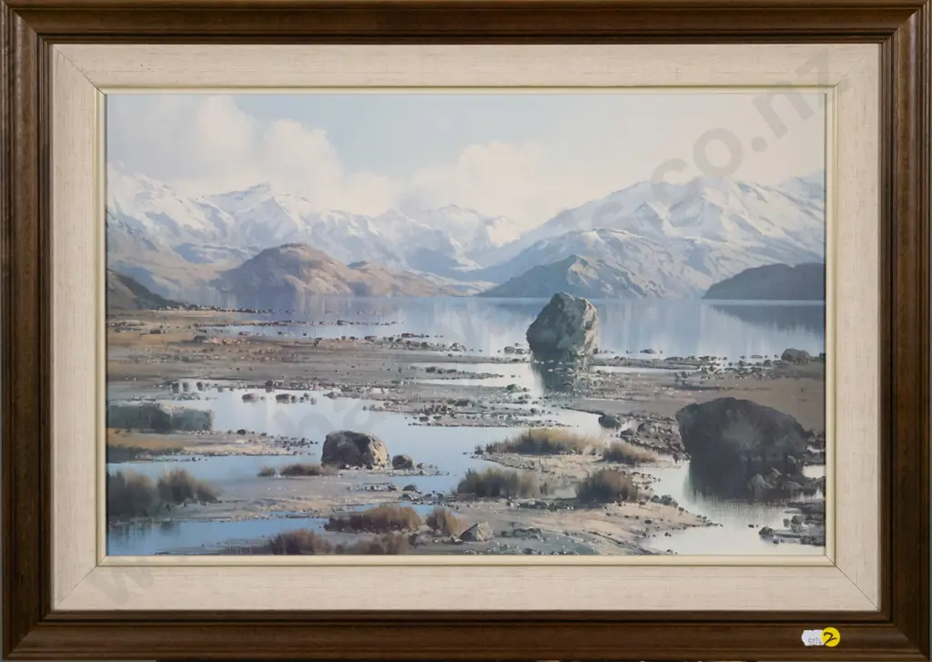 framed Grahame Brinsley print  "Wanaka" H-350 W-540 Image 1++