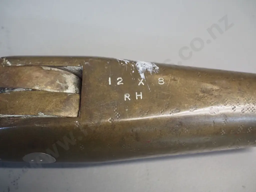 vintage 2-blade folding boat propeller - marked '12 x 8 RH' - H-150 D-300 Image 1++