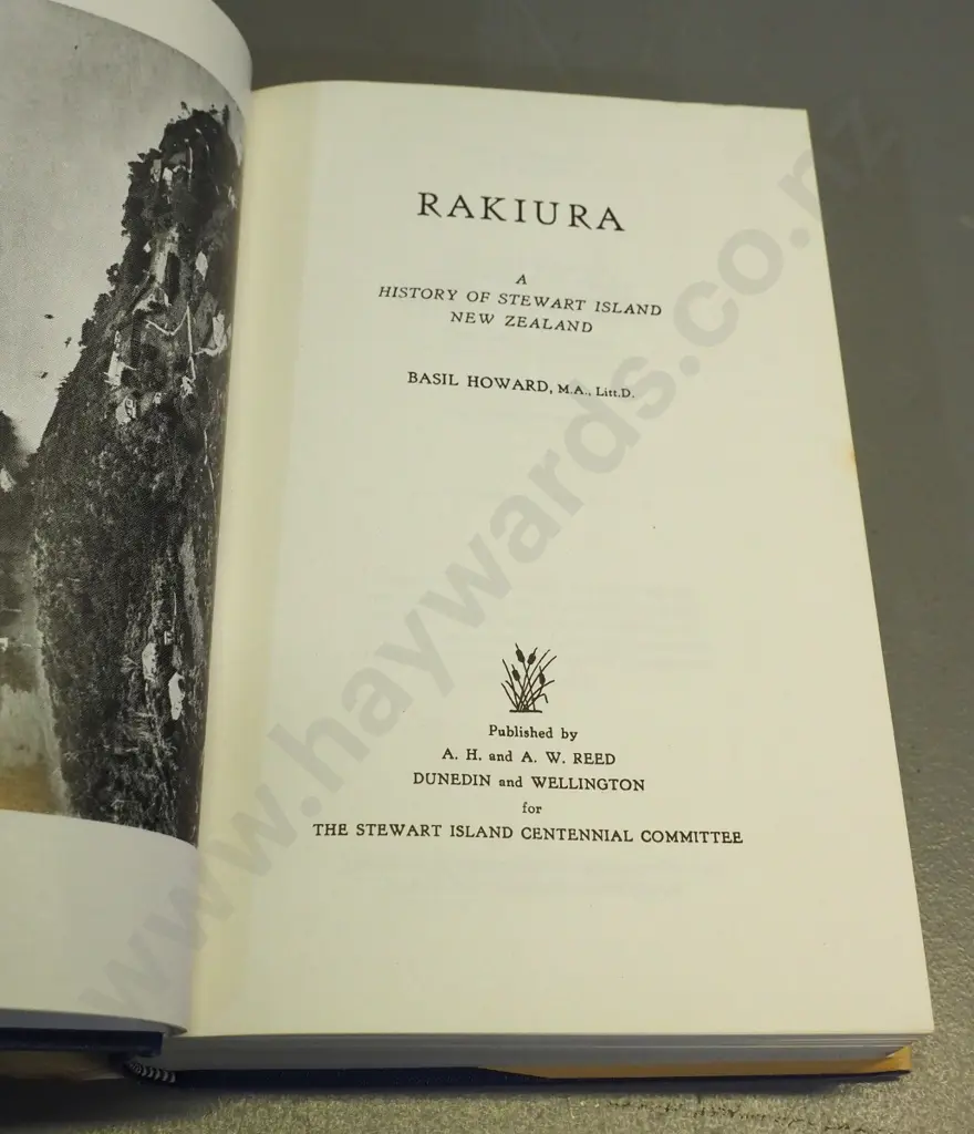 4 books - Basil Howard's Rakiura, Dusky Bay, Hall-Jones' Historical Southland, etc. Image 1++