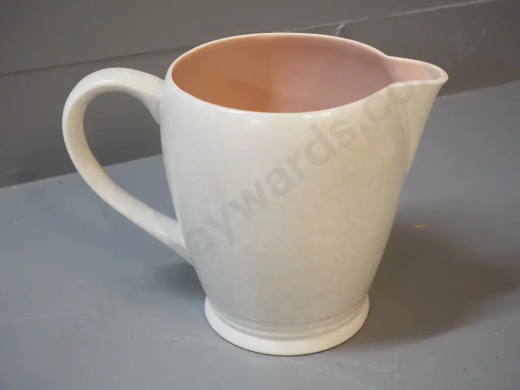 Poole seagull and pink large jug H-170 Image 1++