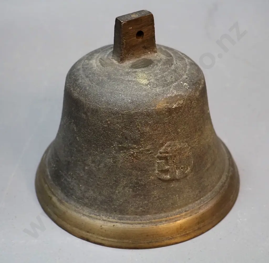 cast brass bell H-120 D-130 at widest Image 1++