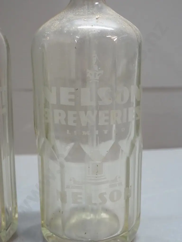 2 vintage soda syphons - Van Kist Blenheim and Nelson Breweries Image 1++