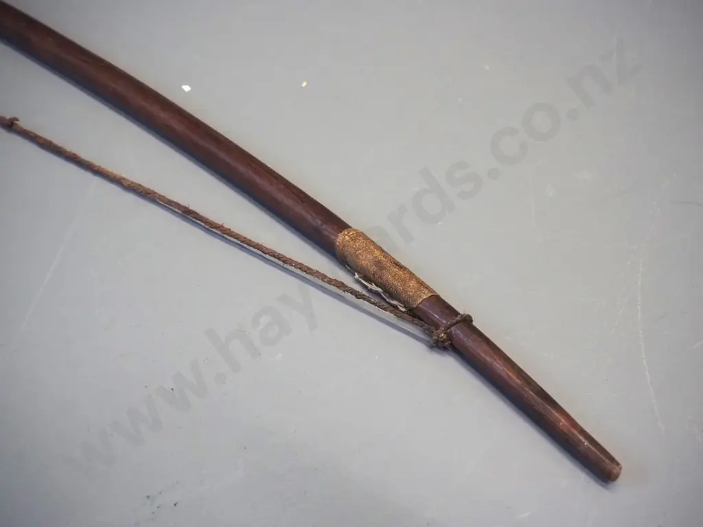 ethnic weapon;  Dinka bow, South Sudan, some splitting L-1330 Image 1++
