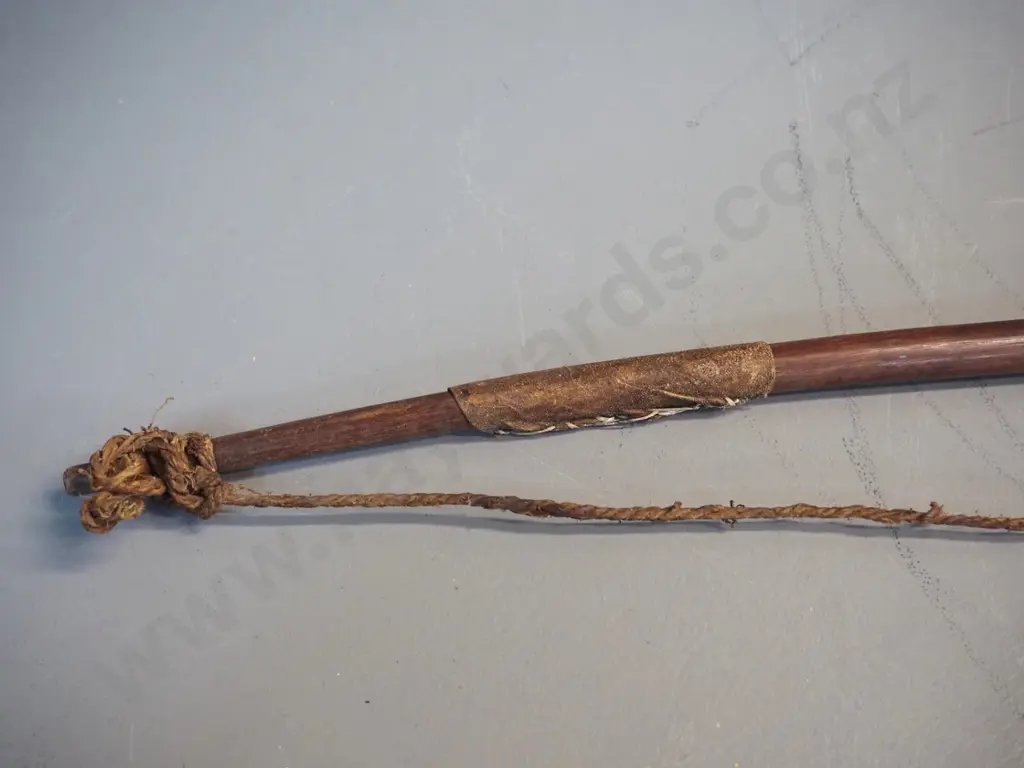ethnic weapon;  Dinka bow, South Sudan, some splitting L-1330 Image 1++