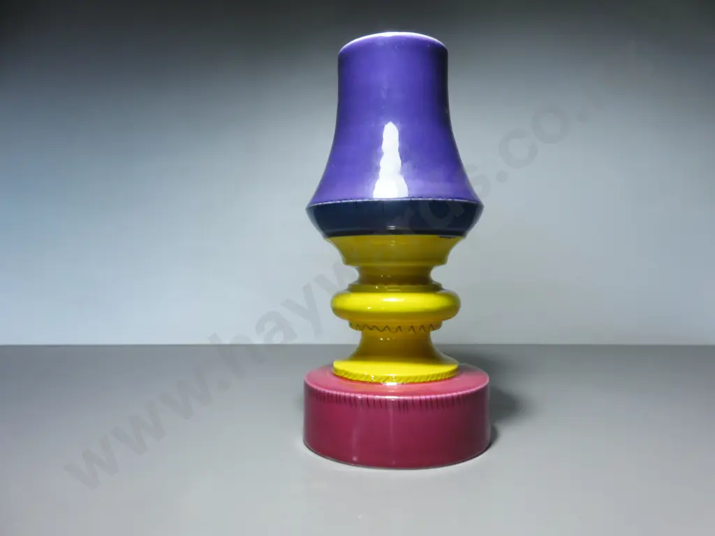 Superb mid-century Alvino Bagni of Italy “Chess Piece” vase Image 1++