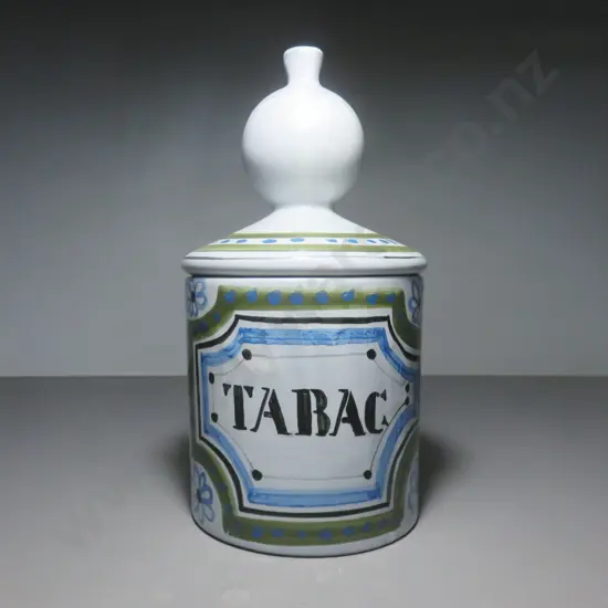 Large Mid-century Roger Capron of Vallauris, southern France, lidded vessel