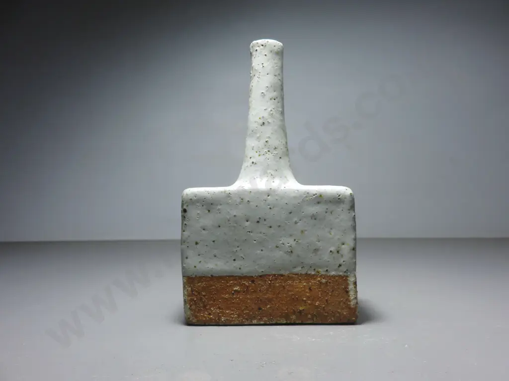 Important 1960’s Bruno Gambone of Italy Chimney Vase Image 1++