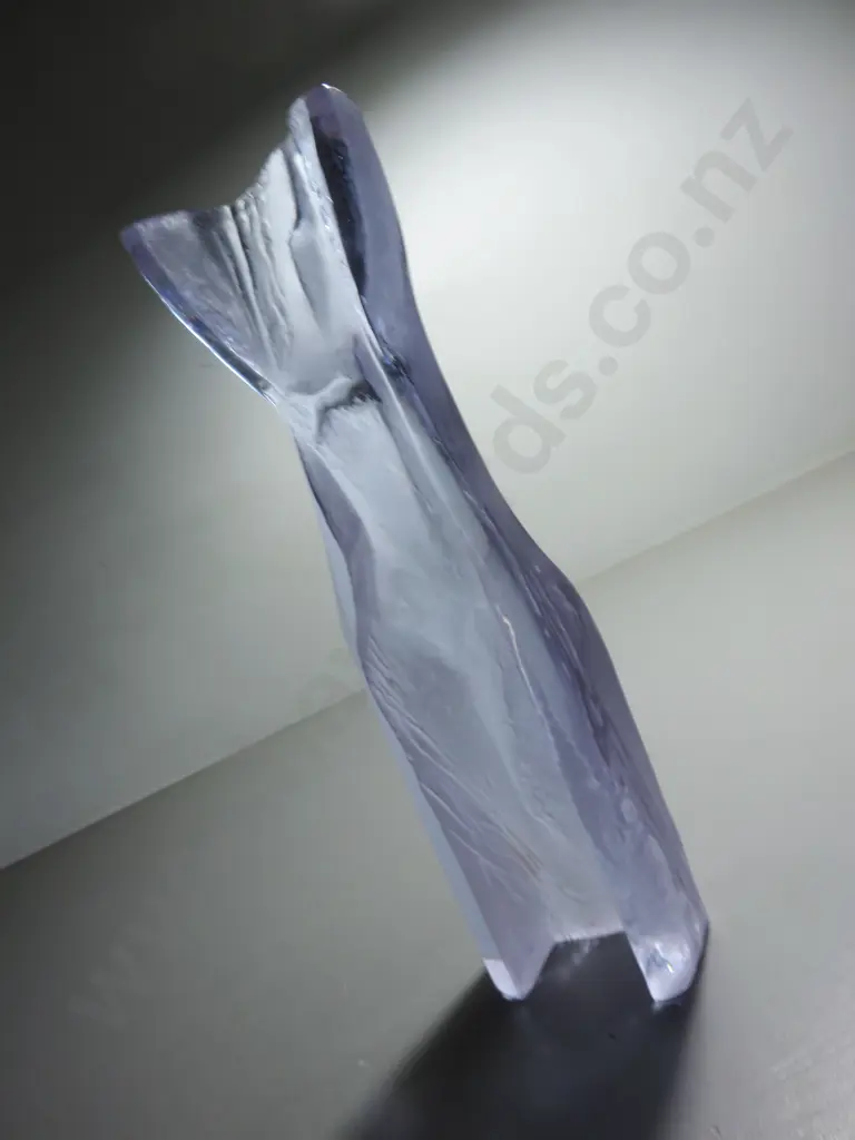 Important bohemian brutalist art glass figure by Professor Jan Černý Image 1++