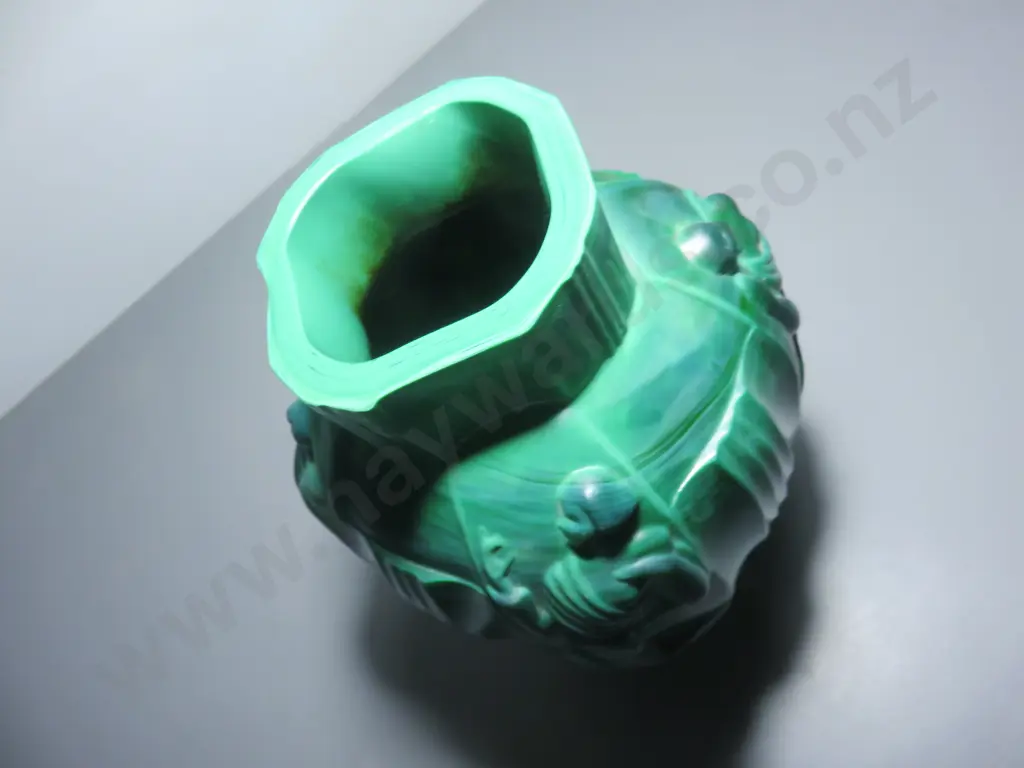 1930’s Artur Pleva for Curt Schlevogt bohemian “Ingrid” art glass vase Image 1++
